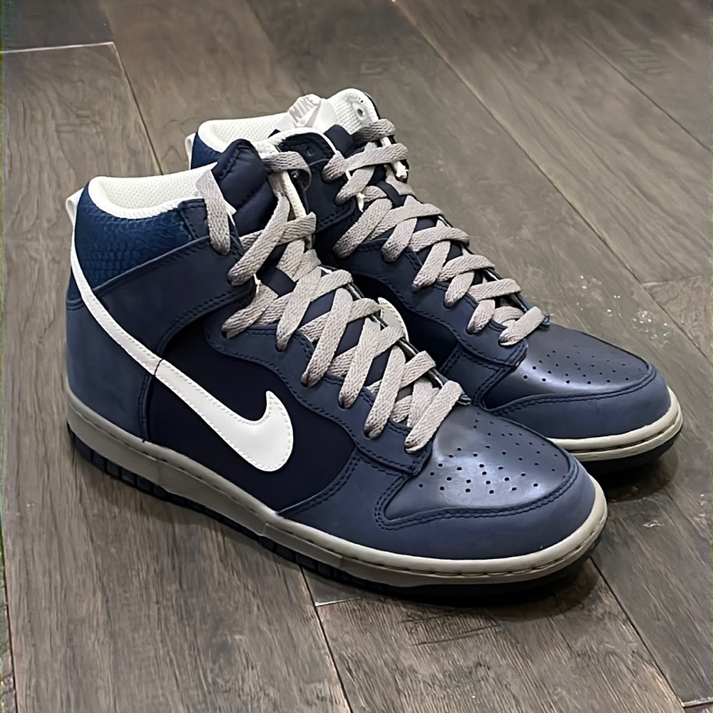 Nike Dunk High Shoes Sneakers new 317982 401 New York Yanks 2012 Men’s Size 8